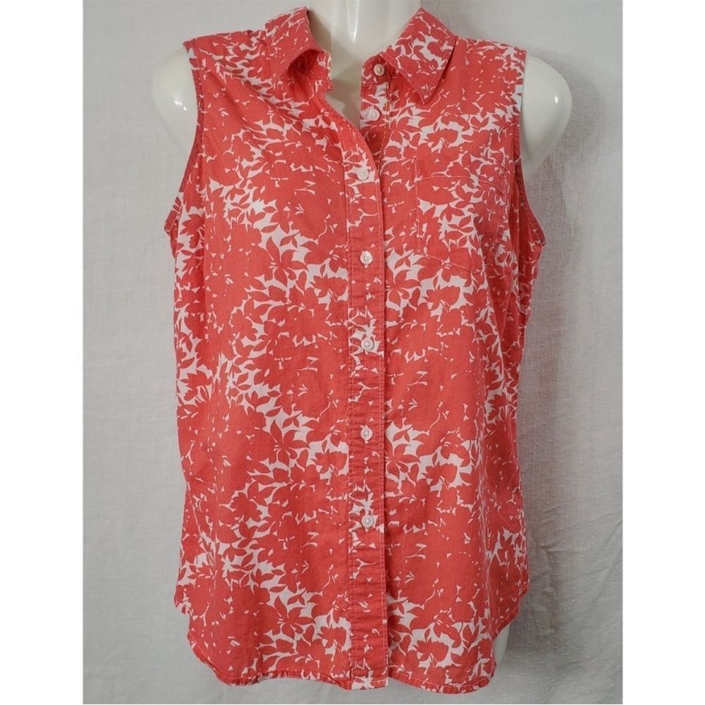 Boden‎ Sleeveless Button Down 8